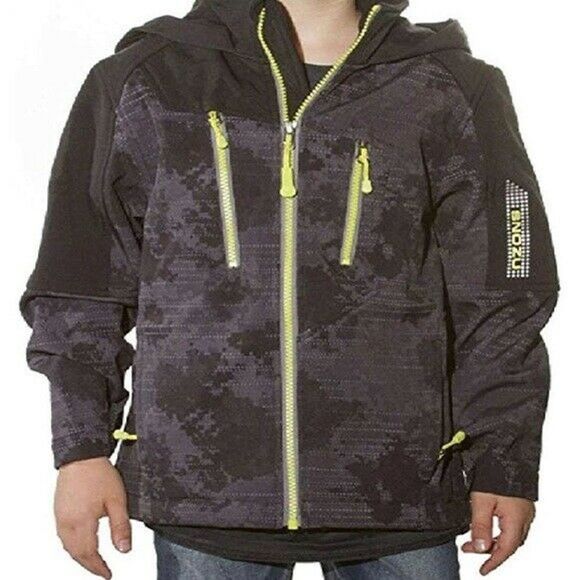 Snozu Other - Snozu Boys' Black Softshell Jacket Medium 10-12